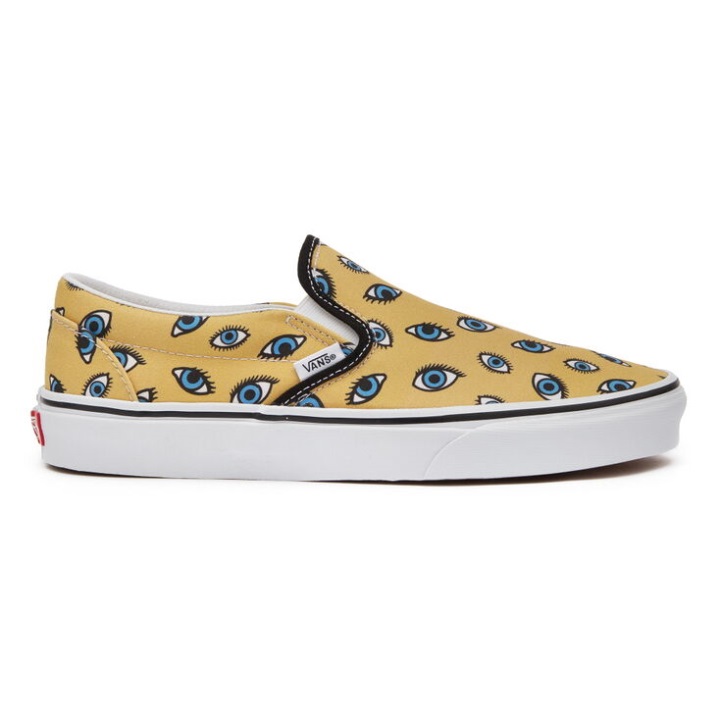 φορτηγά που φαίνονται γυάλινο κλασικό Slip-on μαύρο-αληθινό λευκό