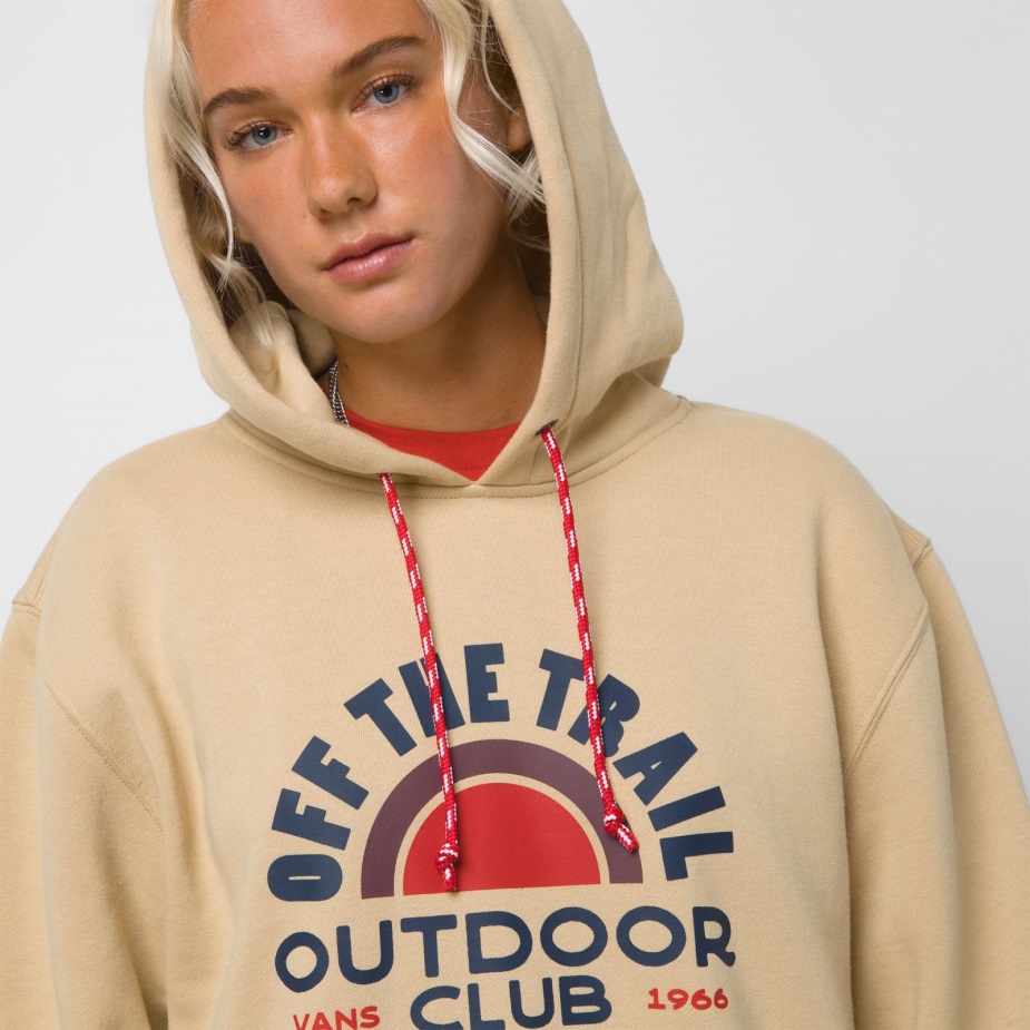 φορτηγά πουλόβερ κλαμπ με κουκούλα Taos Taupe