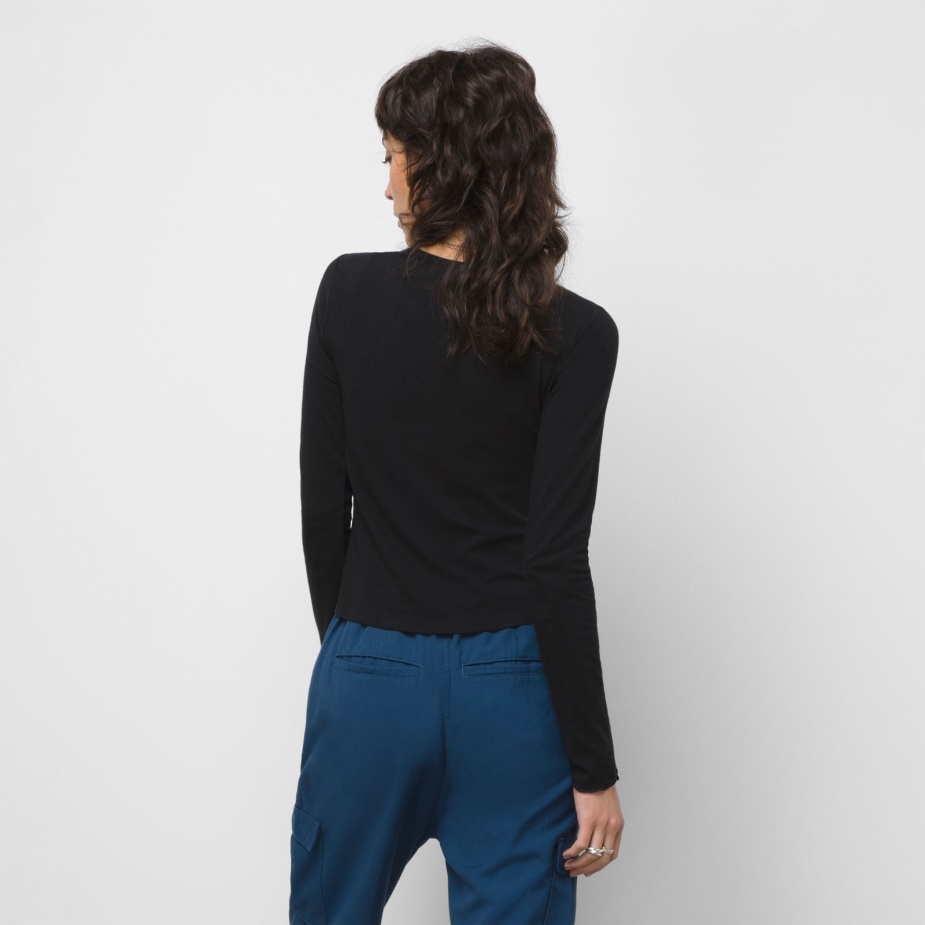 φορτηγά ραδιόφωνο μακρυμάνικο μαρούλι μαύρο μπλουζάκι