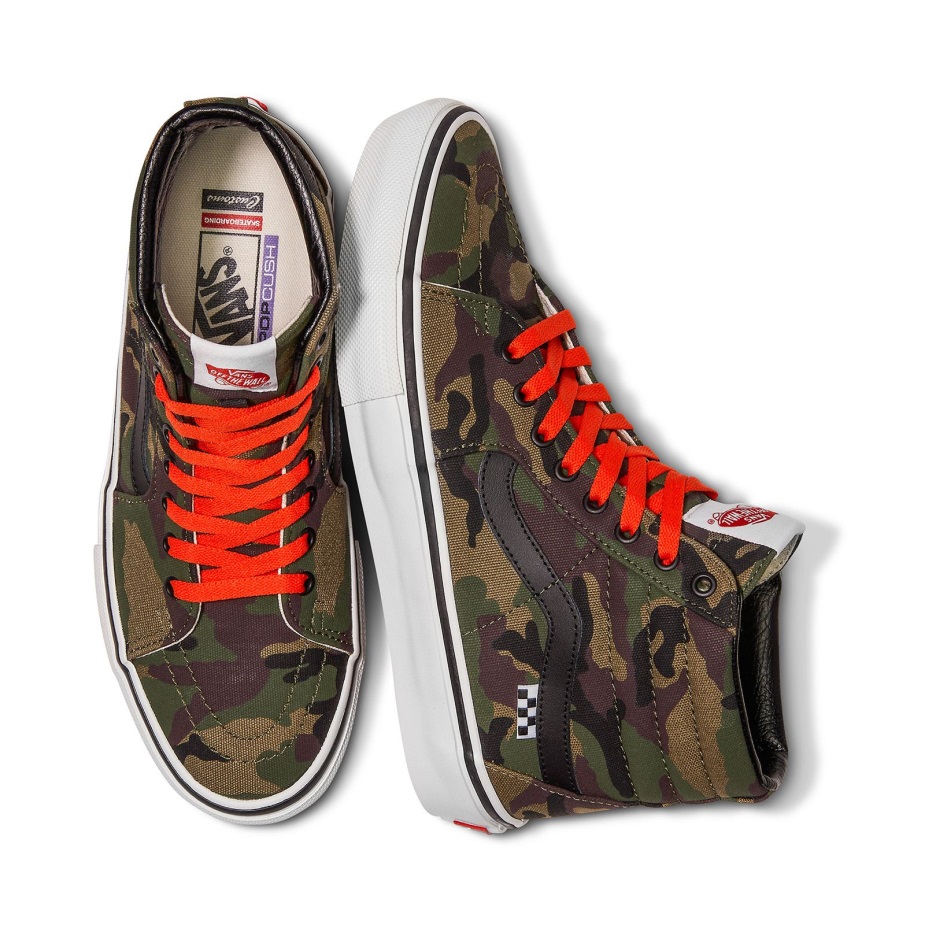 φορτηγά τελωνείο Camo Skate Sk8-hi