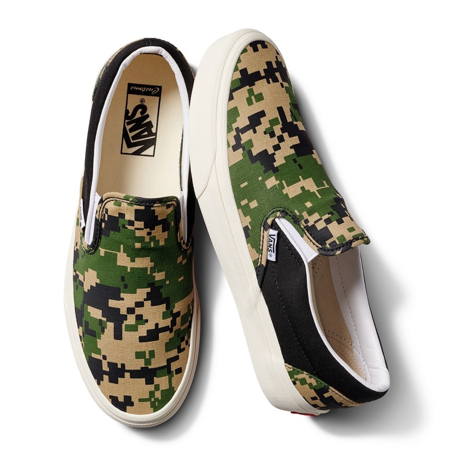 φορτηγά τελωνείο Pixel Camo Slip-on