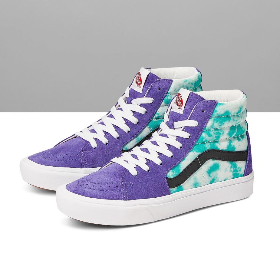 φορτηγά τελωνείο Teal Acid Wash Comfycush Sk8-hi