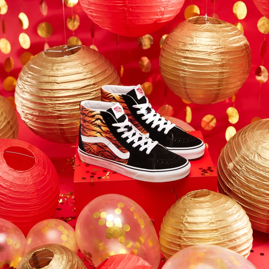 φορτηγά τελωνείο Tiger ρίγες Sk8-hi