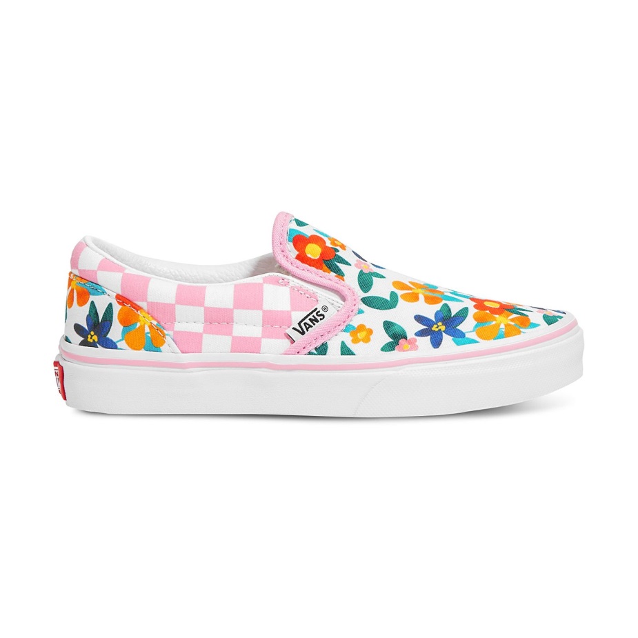 φορτηγά τελωνείο παιδιά ζωγραφισμένα Floral Slip-on