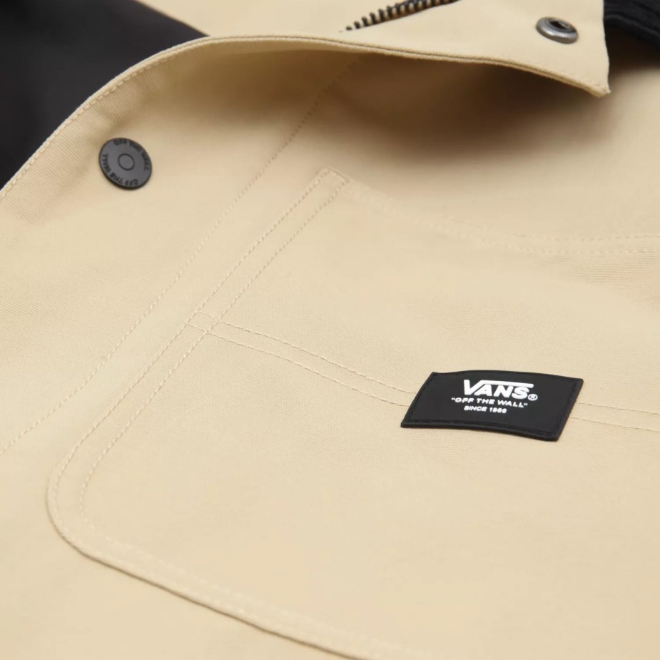 φορτηγά τρυπάνι παλτό μακρύ Mte-1 μπεζ