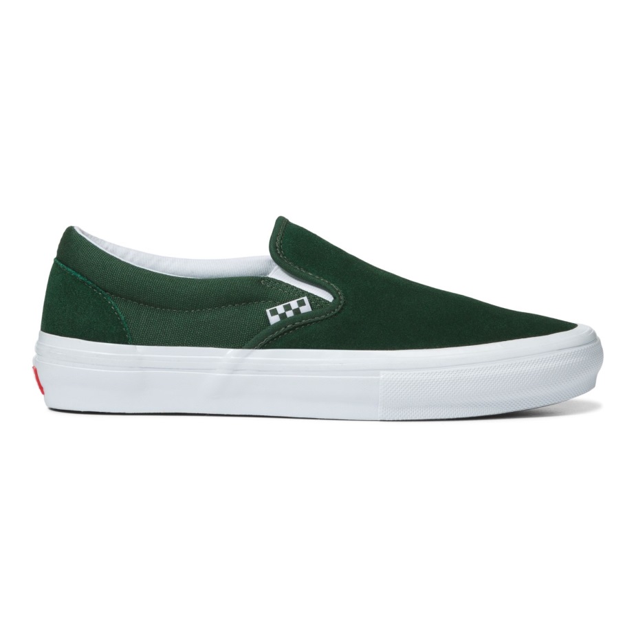 φορτηγά τυλιγμένα Skate Slip-on πράσινο-λευκό