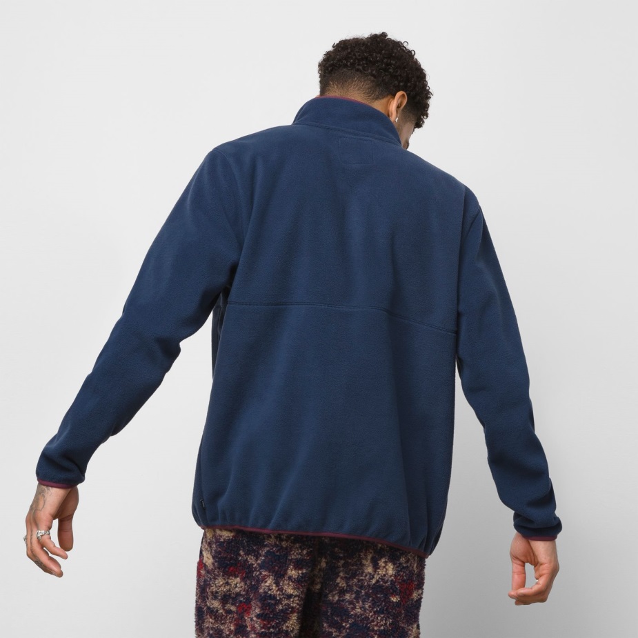 φορτηγά υπαίθρια κλαμπ πολικό φλις μπλουζ φόρεμα με μπουφάν με φερμουάρ