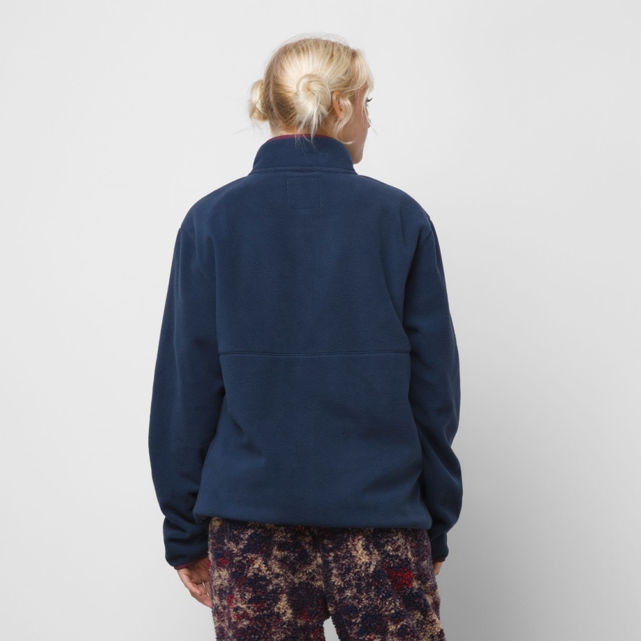 φορτηγά υπαίθρια κλαμπ πολικό φλις μπλουζ φόρεμα με μπουφάν με φερμουάρ