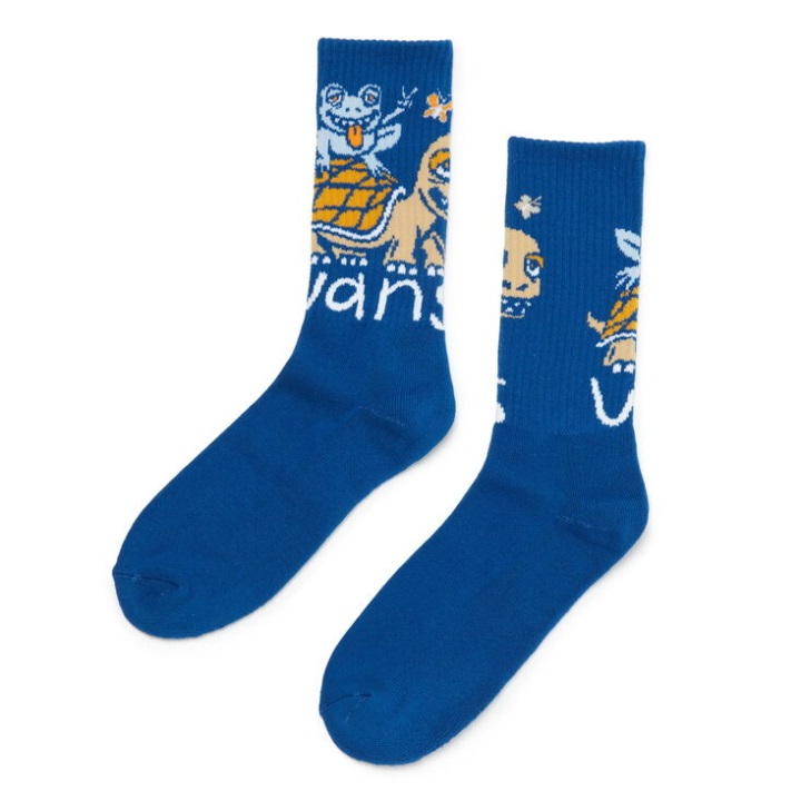 φορτηγά φιλαράκι Check Crew κάλτσες αληθινό μπλε