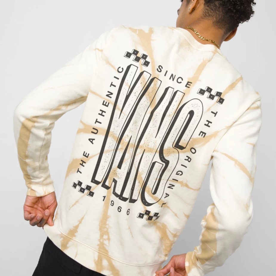 φορτηγά ψηλού τύπου Tie Dye Crew Beige