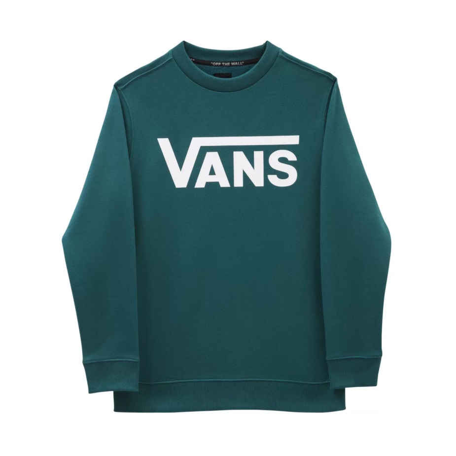 φούτερ για αγόρια Vans Classic Crew (8-14 ετών) μπλε