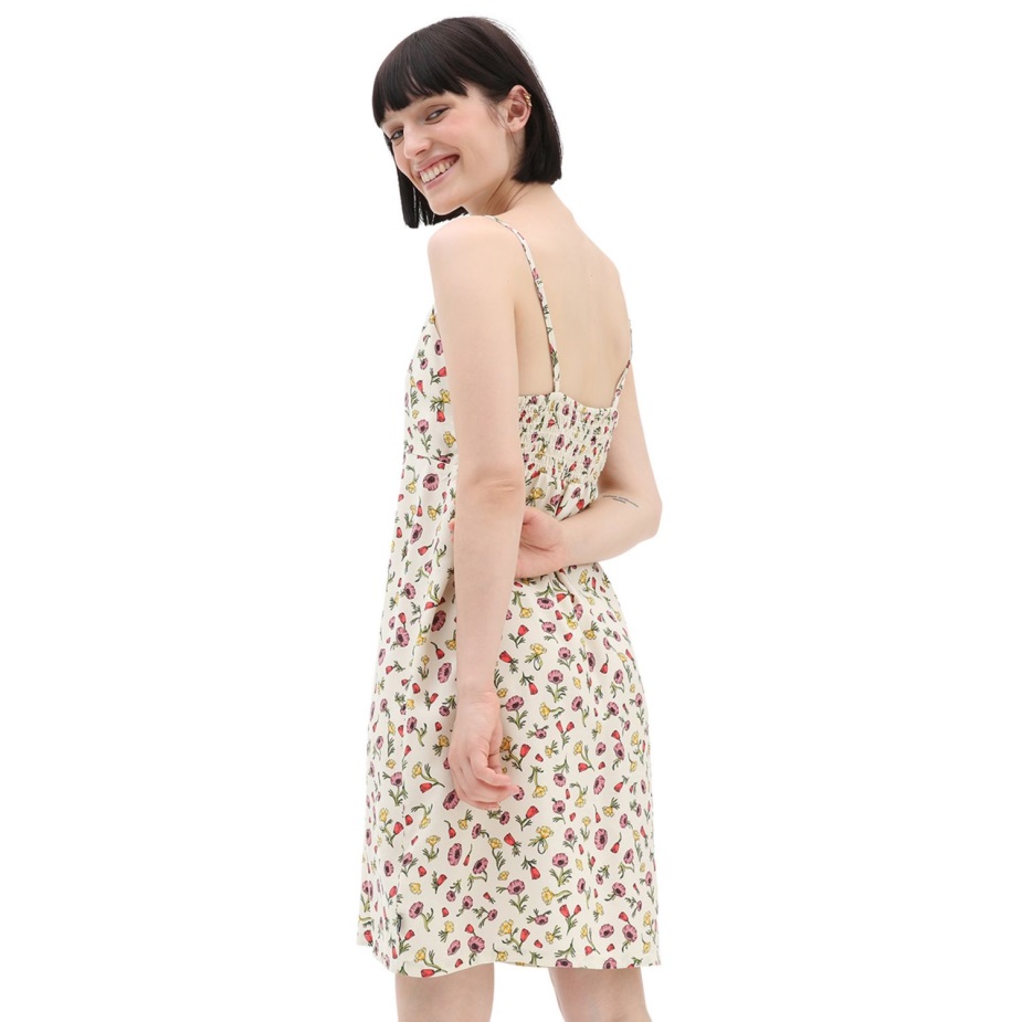 φόρεμα Vans Daly λευκό