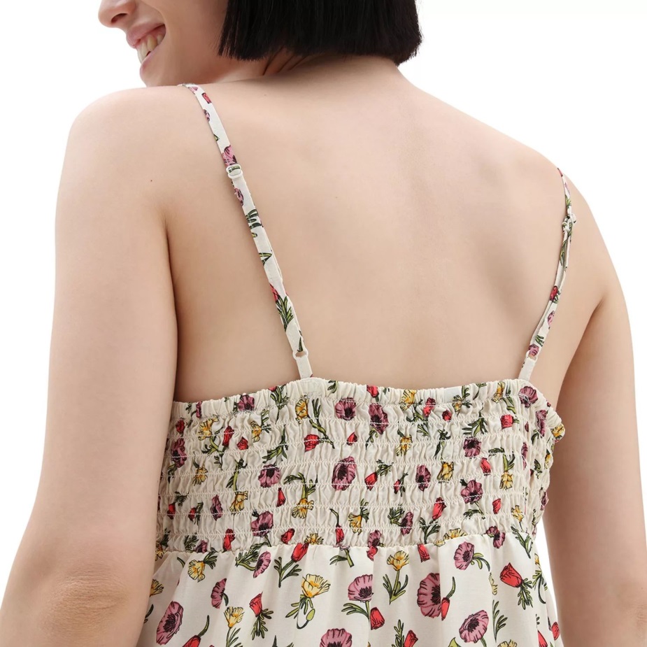 φόρεμα Vans Daly λευκό