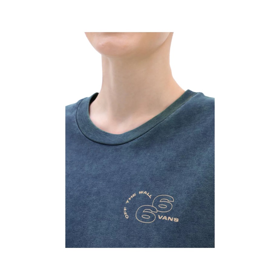 φόρεμα Vans Mootoo μακρυμάνικο μπλε