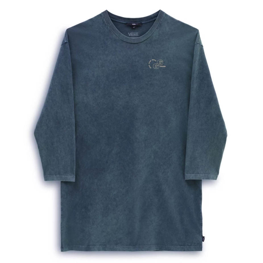 φόρεμα Vans Mootoo μακρυμάνικο μπλε